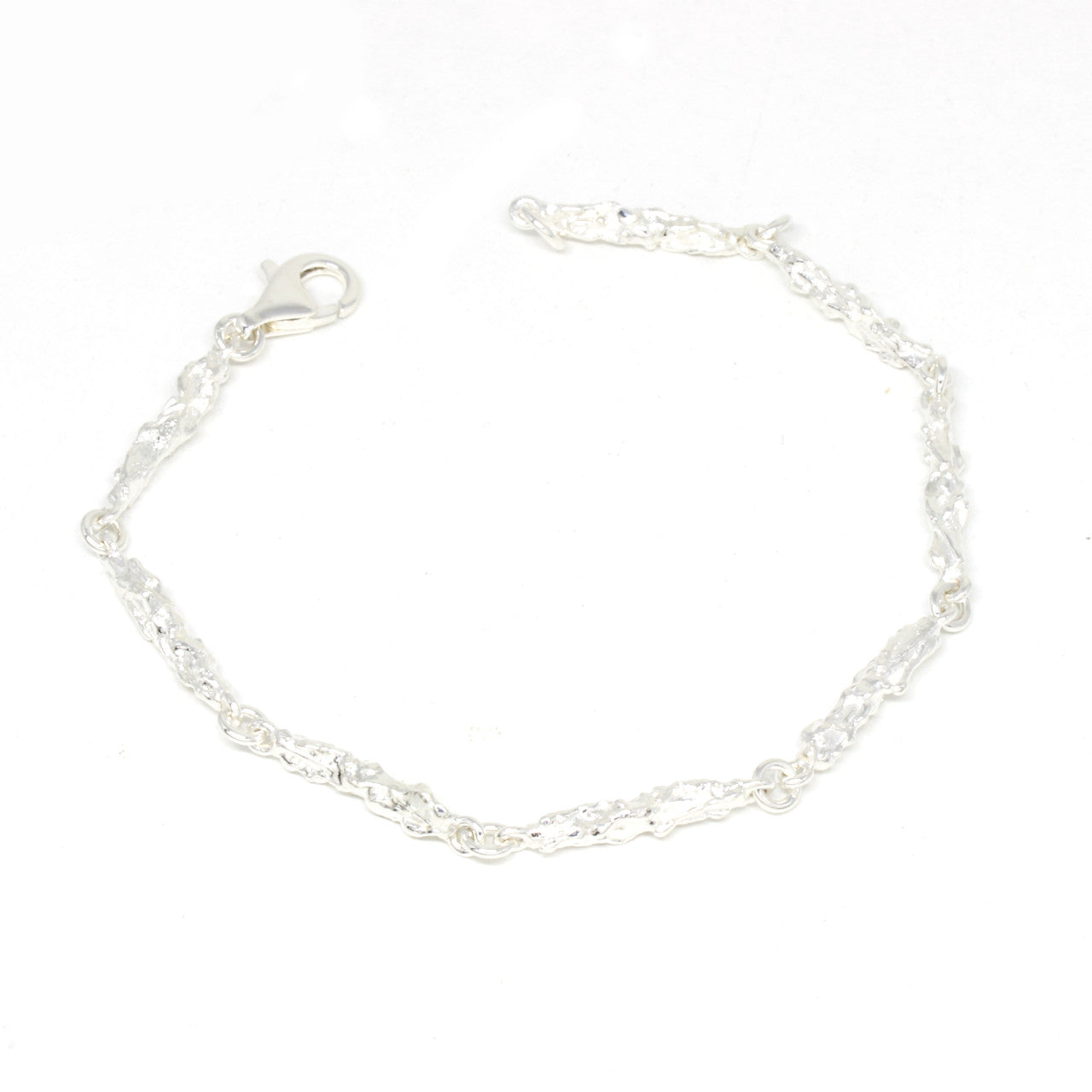 Armband Silber Handarbeit massiv