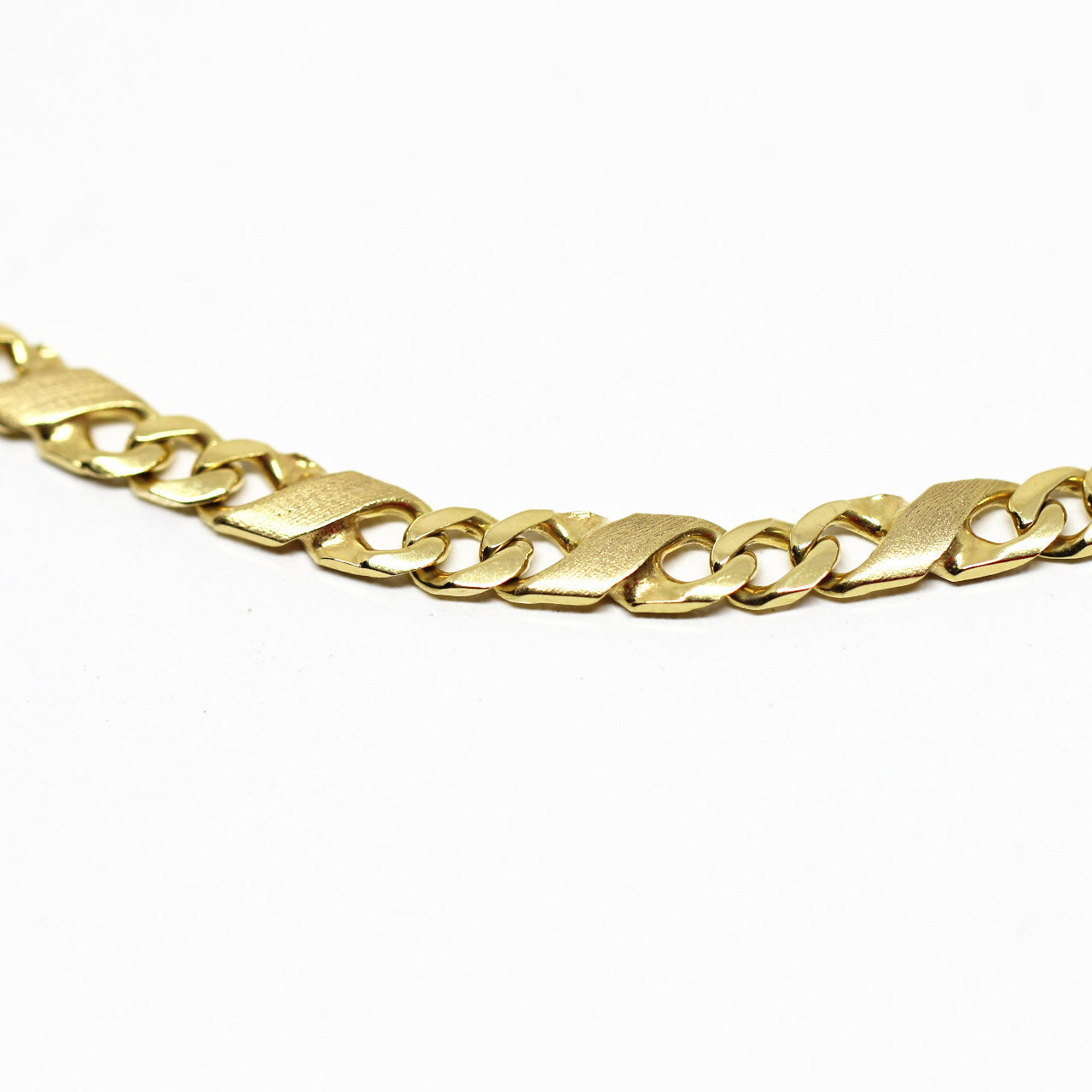 Goldkette massiv 585 Gelbgold