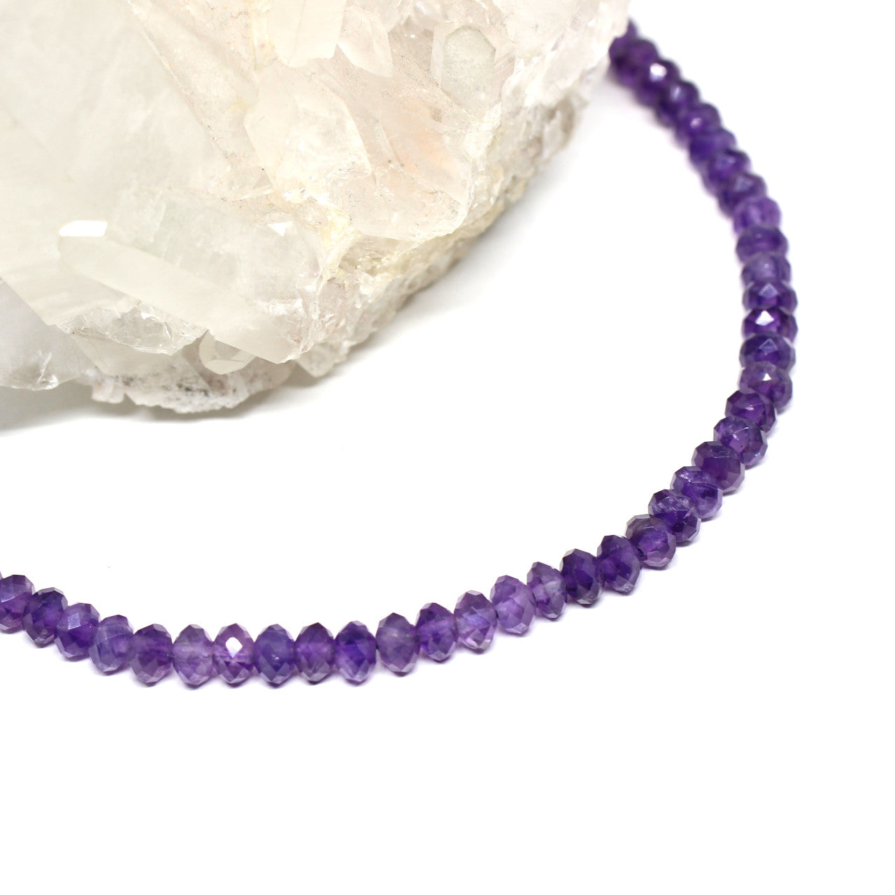 Wechselkette Amethyst facettiert