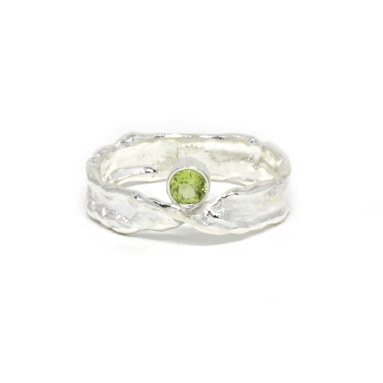 Silberring mit Peridot