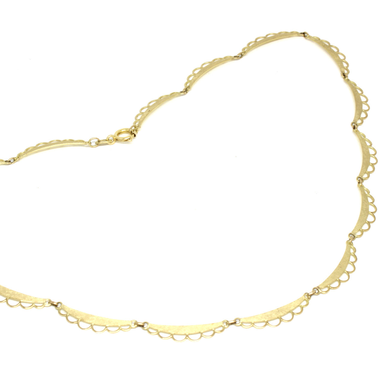 Collier in 333 Gelbgold 40 cm